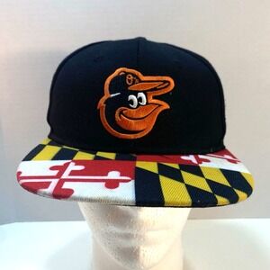 Baltimore Orioles MLB Hat Cap SGA‎ Maryland Flag Bill DAP Snapback Baseball READ